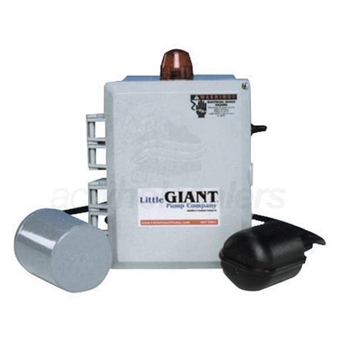 little giant pump alarm junction box relocation|513267 .